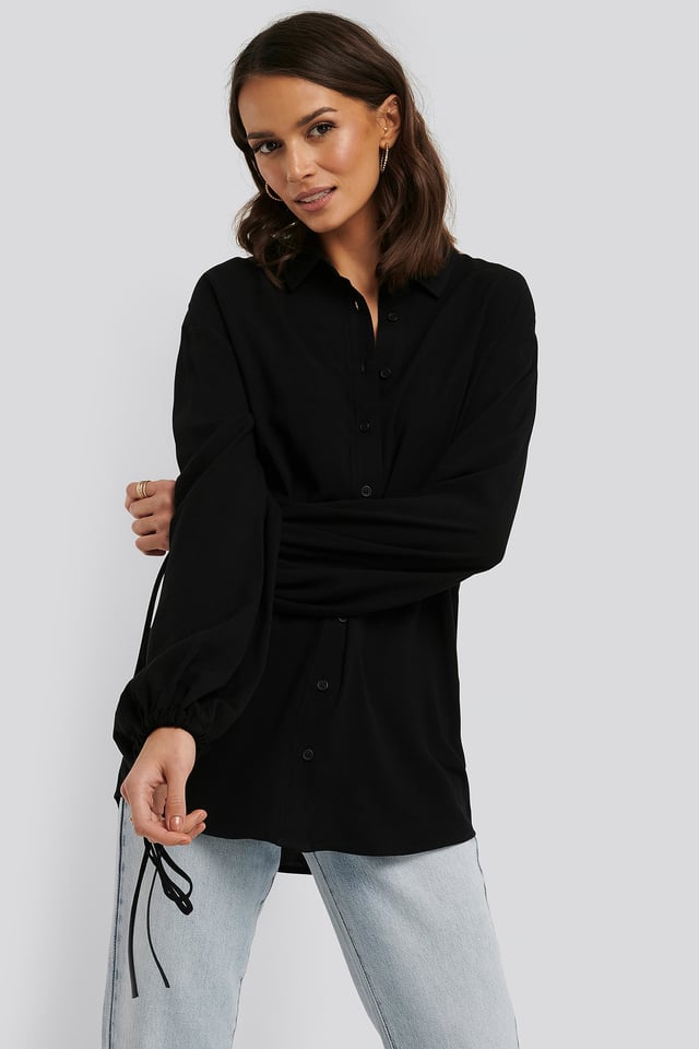 Paita Pallohihoilla Deep Black