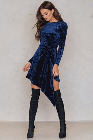 Dark Blue Elvira Dress