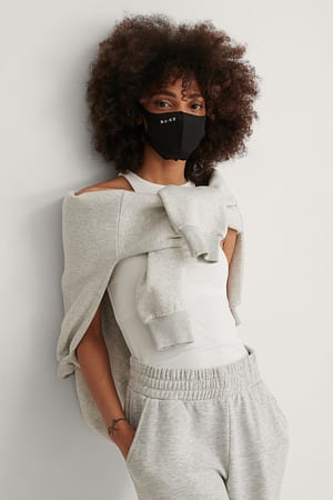 Black Mode gezichtsmasker - niet-medisch