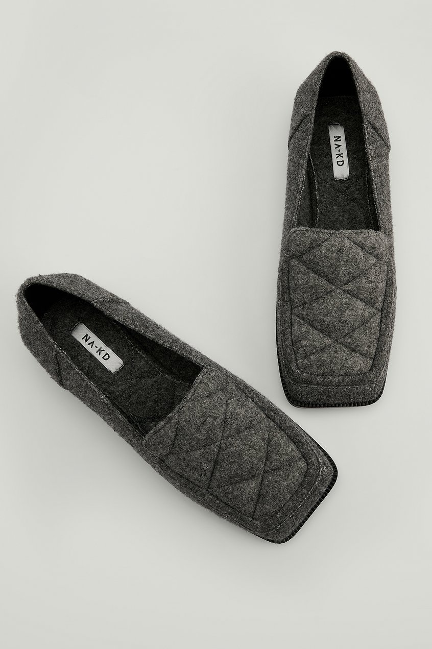 Schuhe Loafers | Filz-Slippers - DP17501