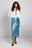 Fitted Midi Length Sequin Skirt