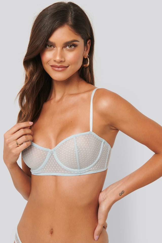Balconette-Bh Light Blue