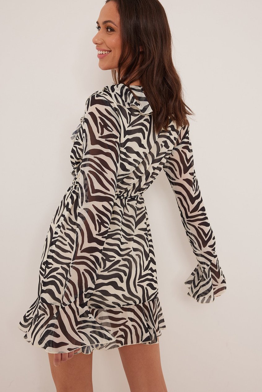 Robes Robes de Printemps | Mini robe en mousseline recyclée - SX72590