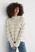 Flounce Knitted Sweater