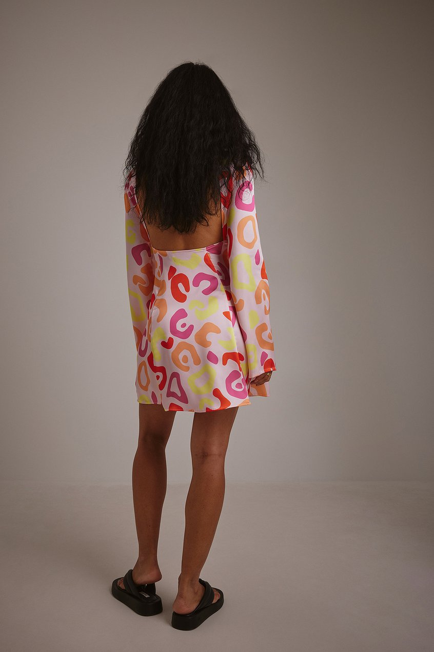 Robes Robe imprimée | Flowy Cut Out Mini Dress - CG01946