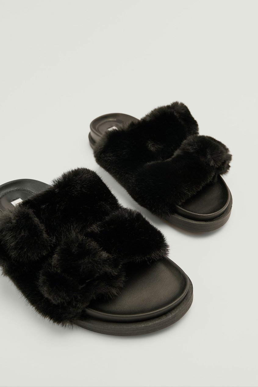 Chaussures Sandales plates | Sandales à boucle à volants - CS65564