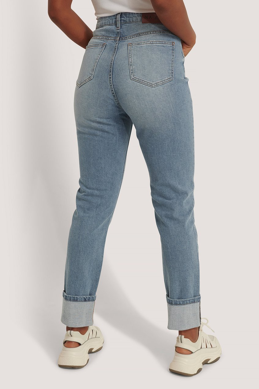 Jean Jeans | Jean à plis taille haute - TC97569