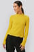 Frill End Ribbed Polo Sweater