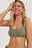 Frilled Shoulder Strap Bikini Top