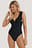 Frilled Wide Strap Swimsuit
