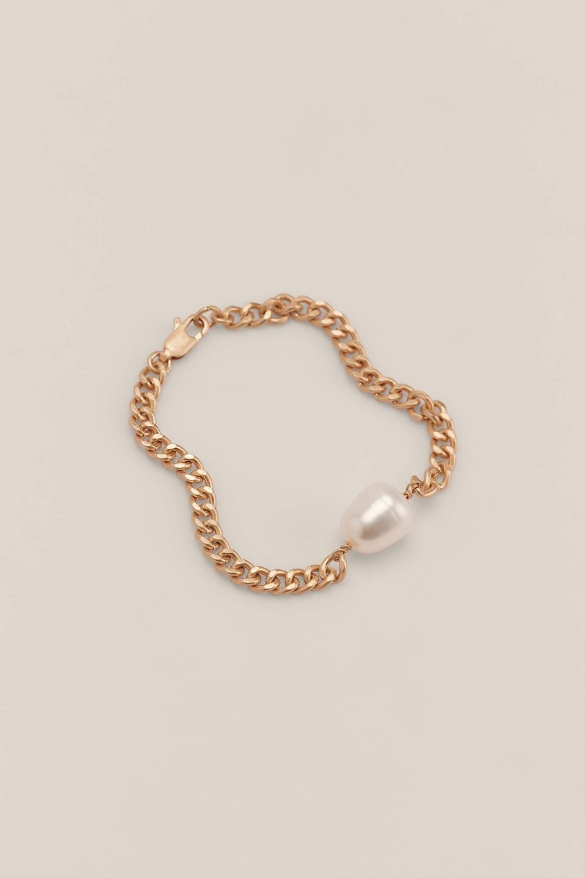 Accessoires Bracelets | Bracelet dépoli à chaîne détail perle - OY95551