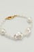 Gold Plated Fresh Water Pearl Bracelet