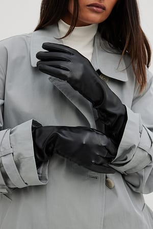 Black High Basic Gloves