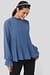 High Neck Pleated Blouse