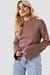 High Neck Wide Sleeve sweater
