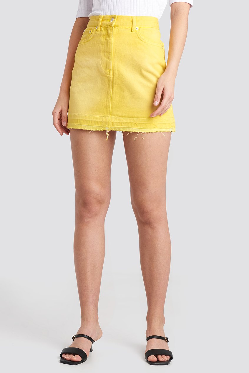Röcke Jeansröcke | High Waist Denim Mini Skirt - ND88594