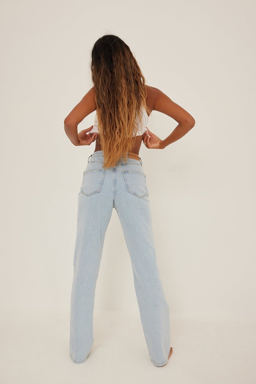 Jeans High Waisted Jeans | Skinny Denim-Jeans mit hochgeschnittener Taille - GC26376