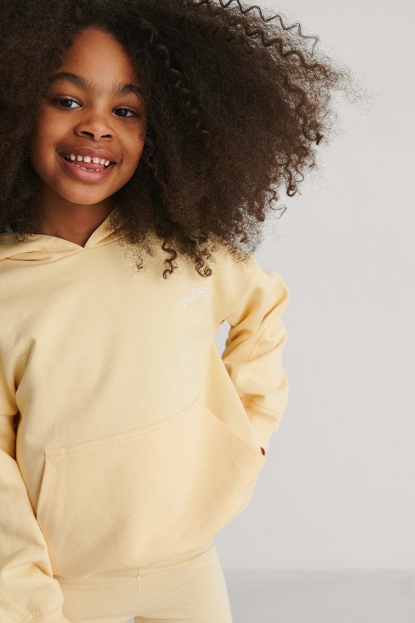 Vêtements Enfants Kids Clothing | Sweatshirt à capuche brodé basique bio - WS94554