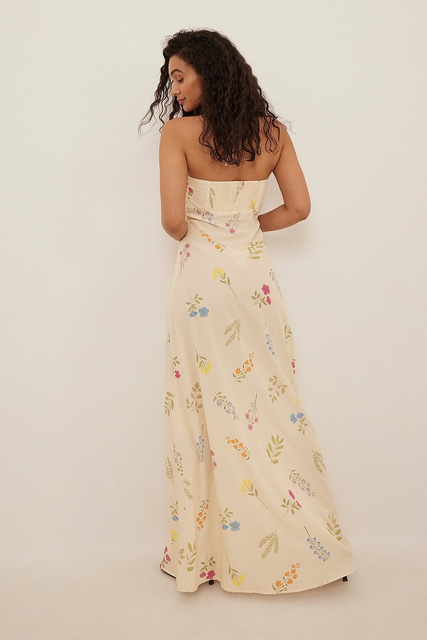 Vestidos Flower Dresses | Vestido maxi con detalle de nudo - ZM94274