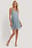 Lace Strap Mini Dress