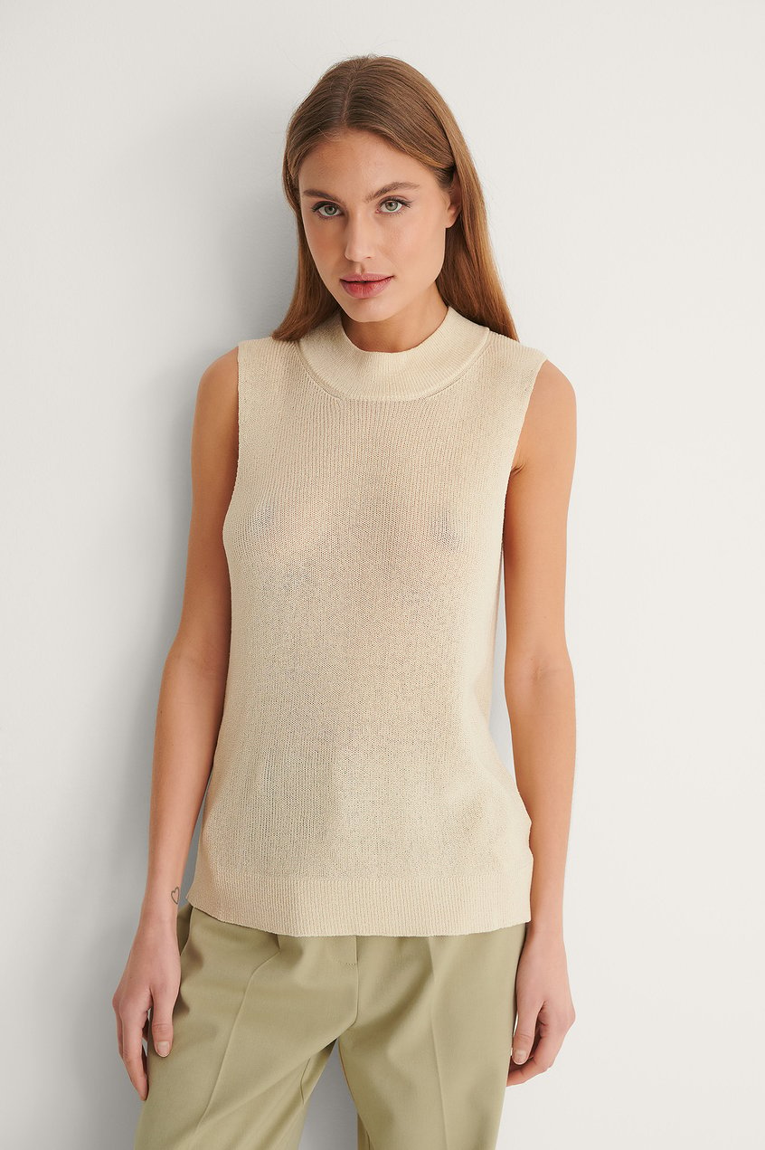 Reborn Collection Knitted Vests | Chaleco de punto ligero - VT09281