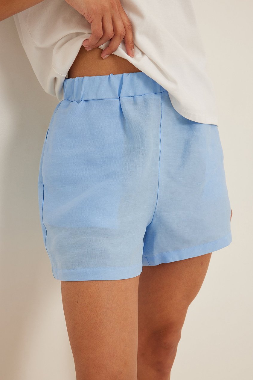 Premiumqualität Shorts mit hoher Taille | Shorts mit elastischem Taillenbund - OU82829