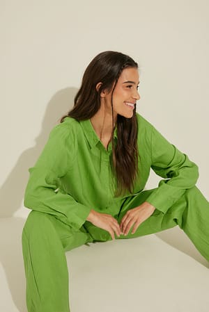 Green Hørskjorte