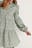 Long Sleeve A-line Mini Dress