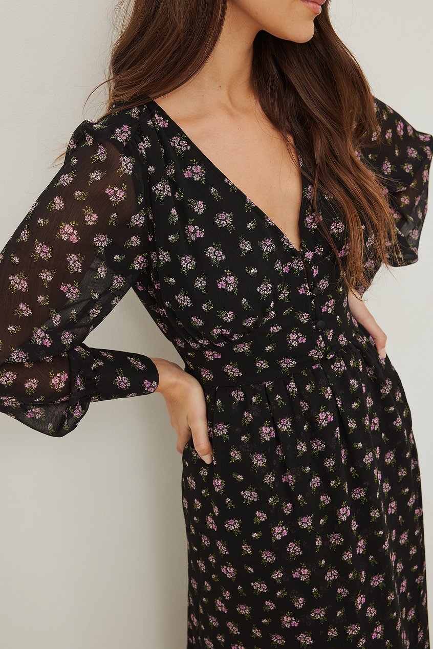 Vestidos Selected Items | Long Sleeve Maxi Dress - TS47312