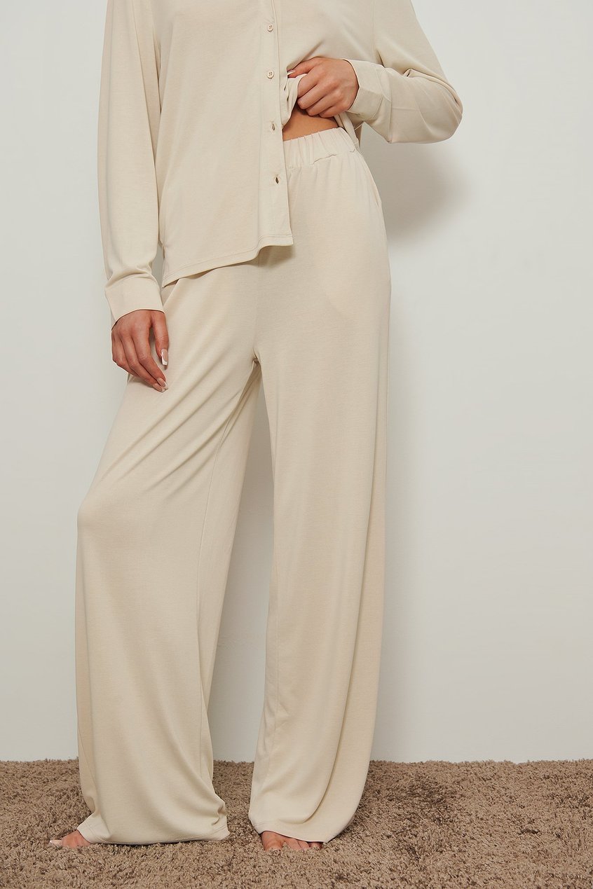 Lingerie et vêtements de nuit Pyjamas | Pantalon ample en modal - MU61053