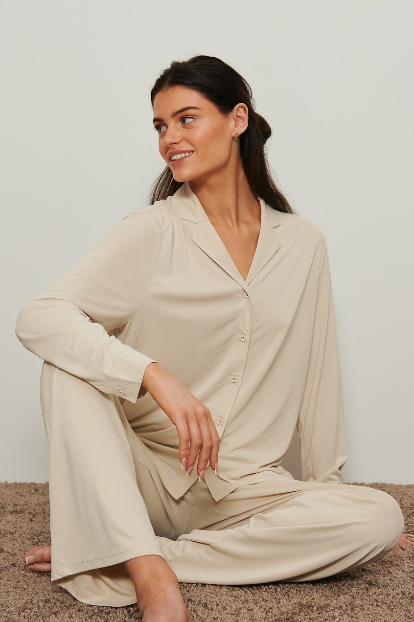 Lencería Pyjamas | Pantalón de modal relajado - LC31880