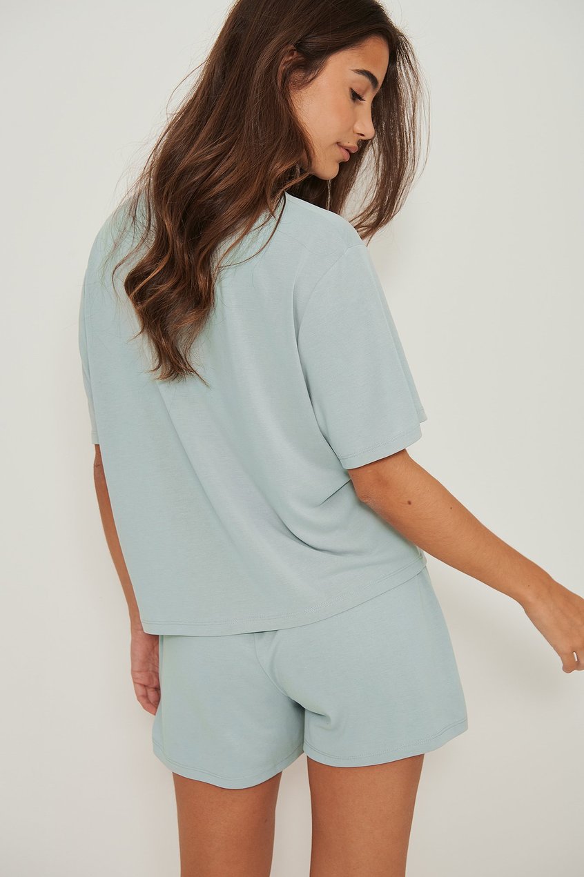 Lencería Pyjamas | Pantalón corto de modal relajado - HS06535