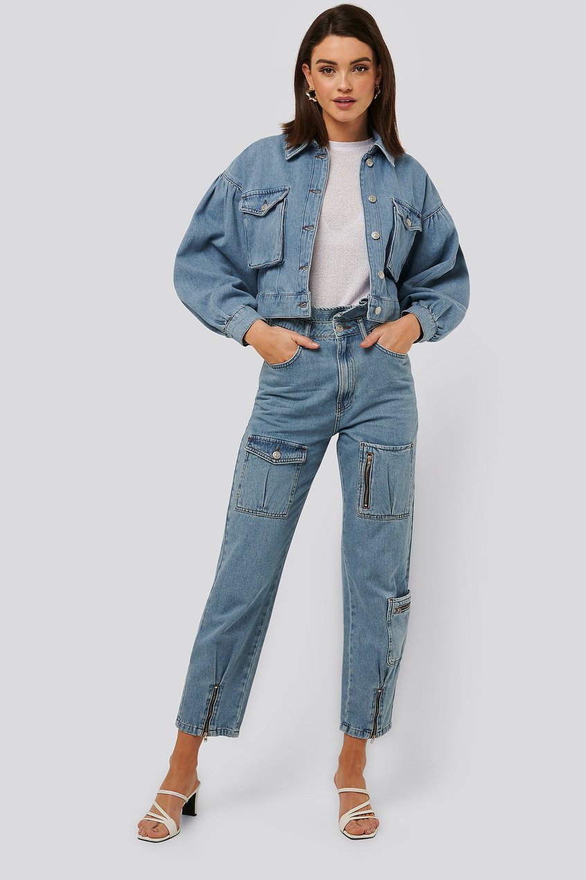 Jeans Loose Fit Jeans | Locker Sitzende Jeans - TI52153