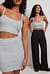 Lurex Knitted Cropped Singlet