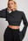 Lurex Knitted Cropped Top