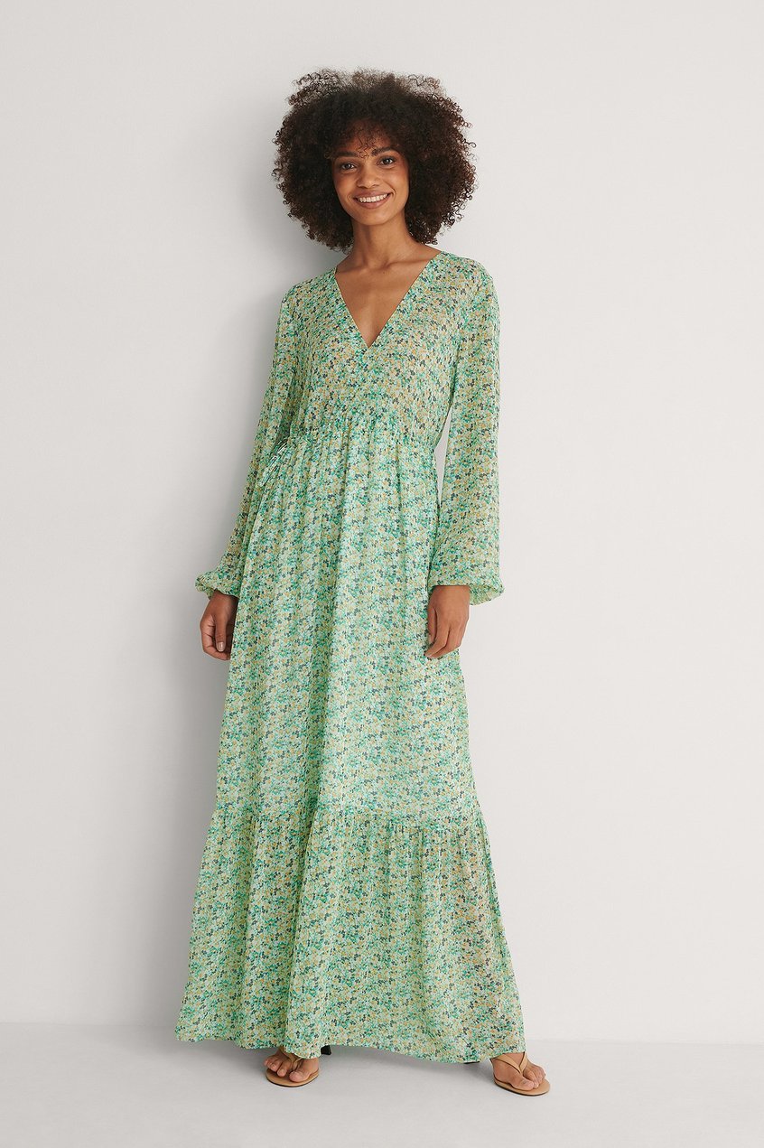 Robes Robes maxi d'été | Robe Maxi Transparente À Cordon - VJ07618
