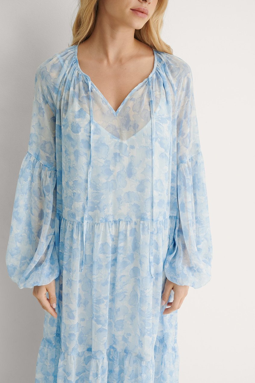 Vestidos Summer Maxi Dresses | Reciclado vestido maxi transparente - YA81085