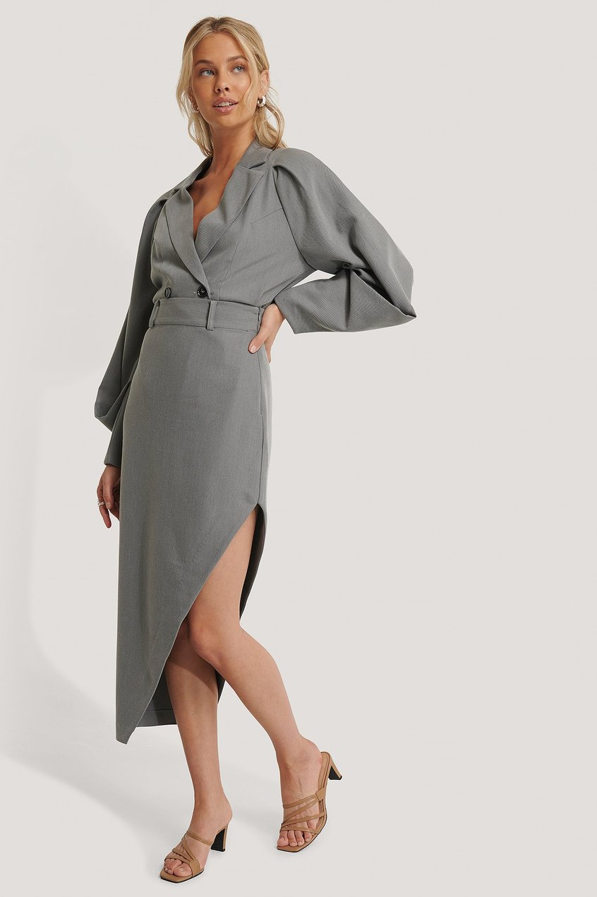 Röcke Skirts | Maxi Tailored Asymmetric Skirt - SR43429