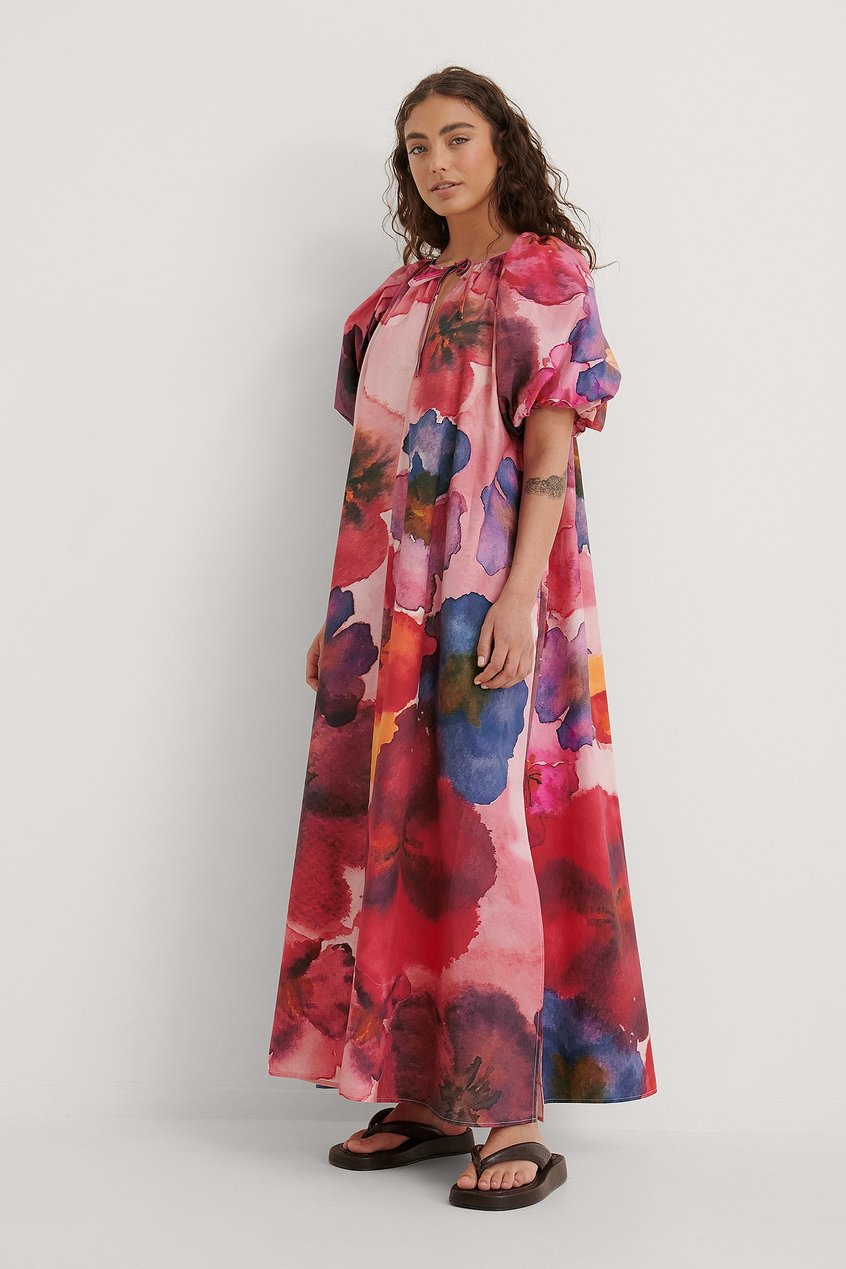 Vestidos Colección fiesta | Organic Maxi Volume Cotton Dress - FC95158