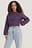 Melange Knitted Cropped Sweater