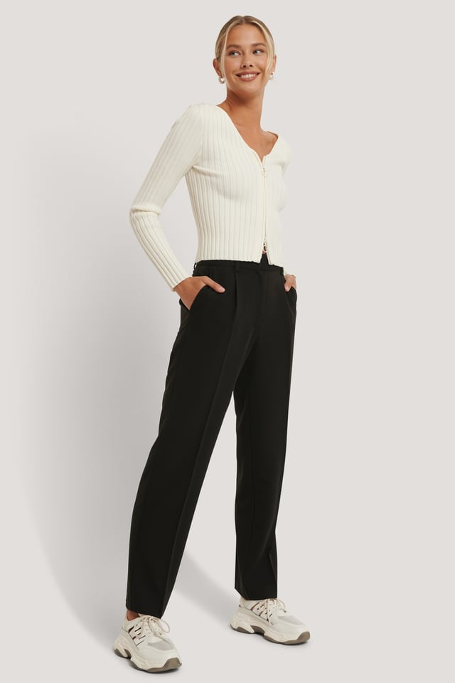 NAKD Mid Rise Suit Pants