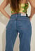 Jeans mit geradem Schnitt und mittelhoher Taille