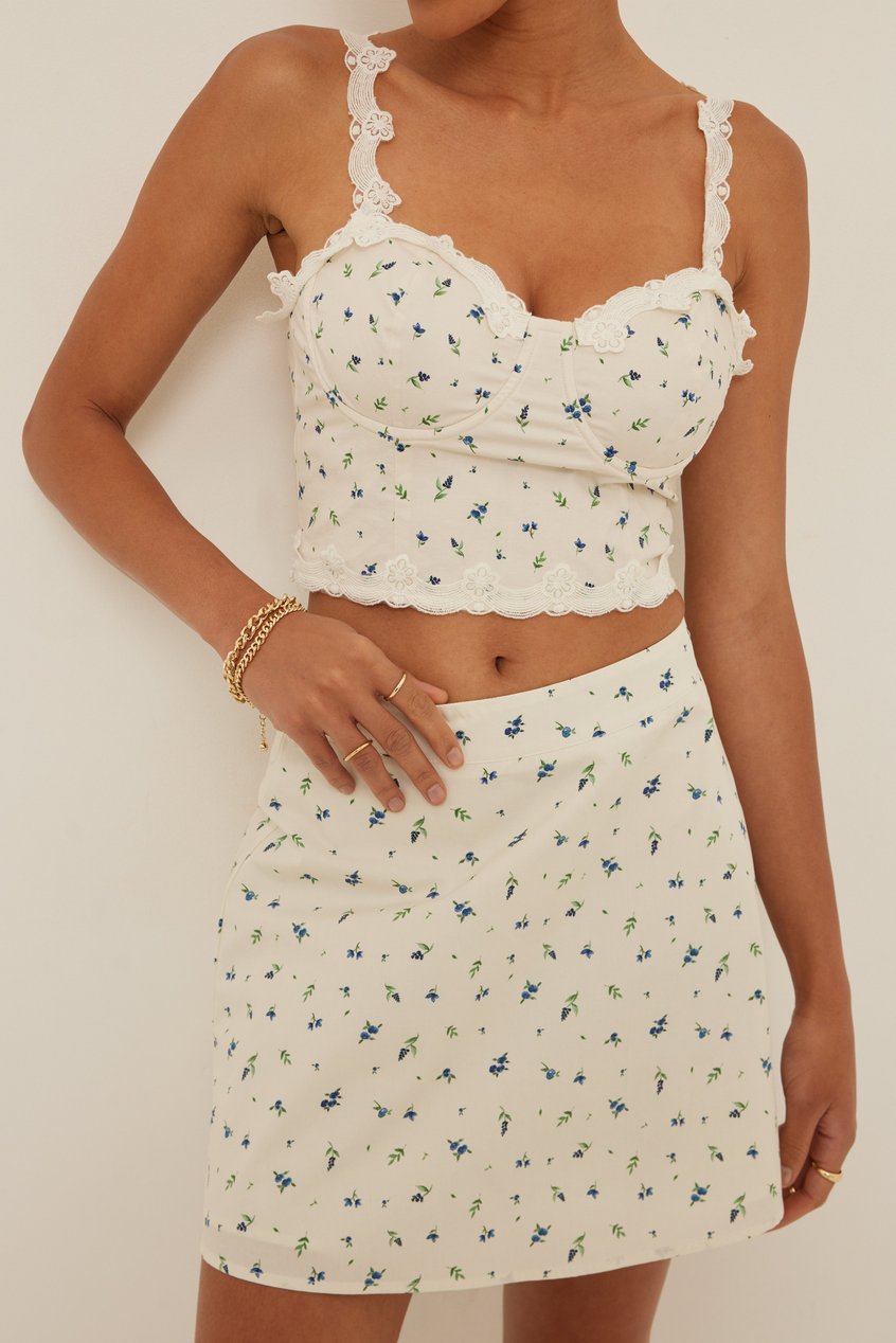 Faldas Summer Skirts | Mini Cotton Skirt - HB96545