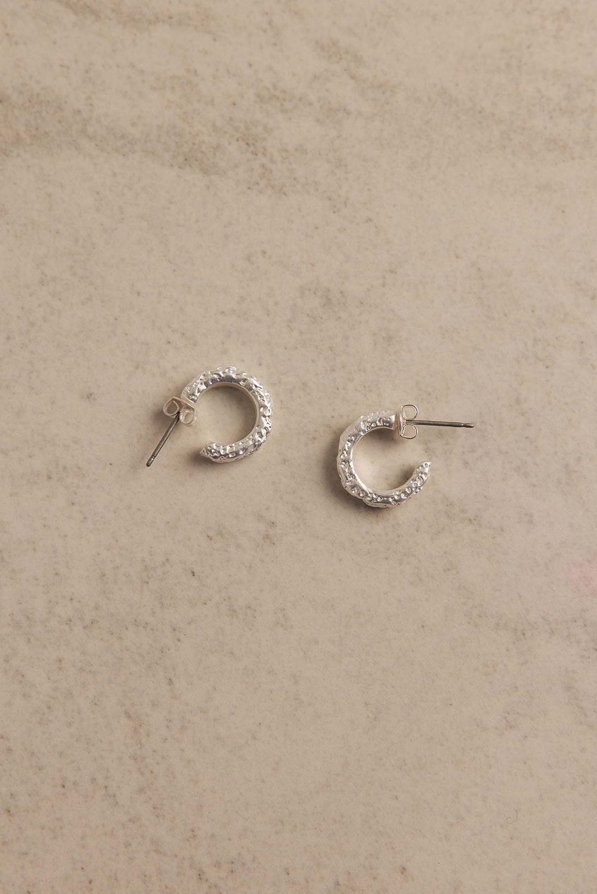 Accessoires Boucles d'oreilles | Mini créoles épaisses recyclées - RQ31930