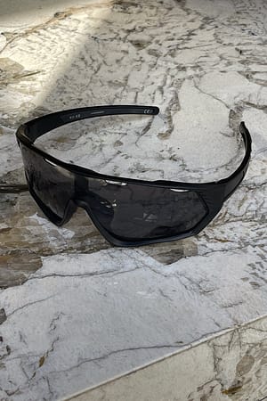 Black Sporty Sunglasses