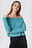 Off Shoulder Rib Knitted Sweater