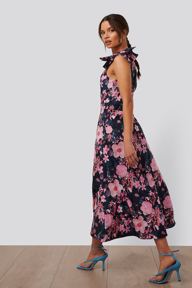 Yksiolkaiminen Midimekko Dark Poppy Flower