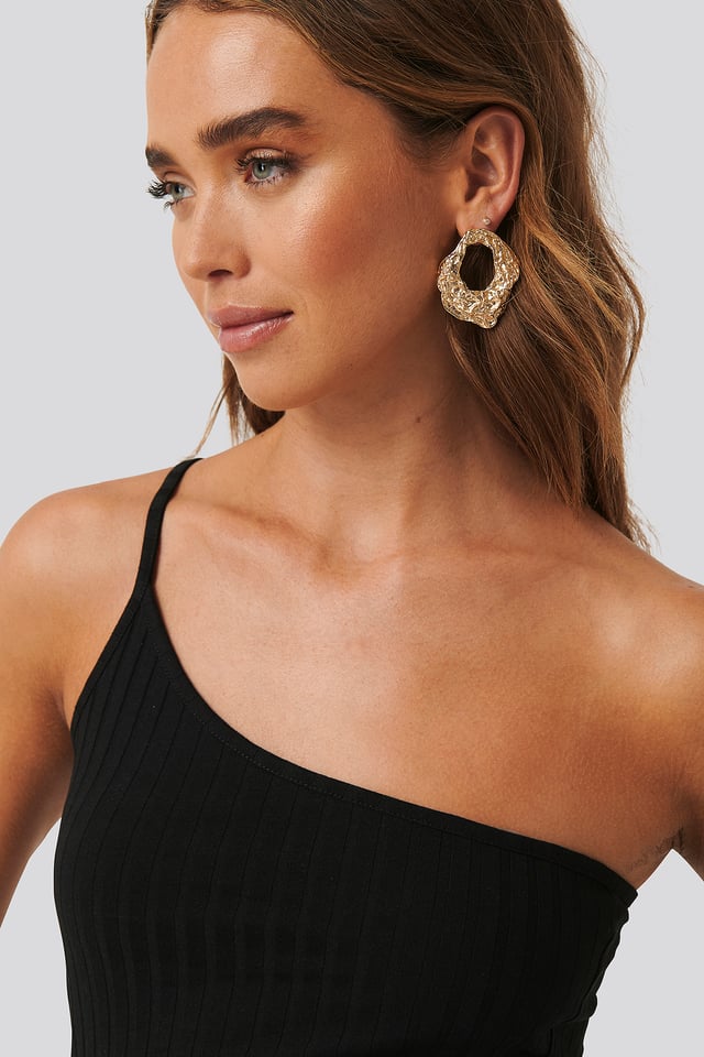 Singlet Med Én Stropp Black