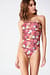 One Shoulder Thin Strap Swimsuit