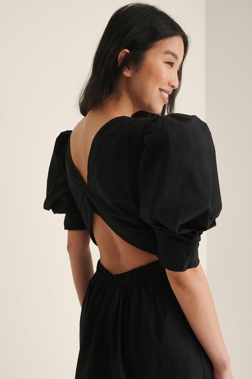 Kleider Rückenfreie Kleider | Minikleid Mit Offenem Rücken - WR35221